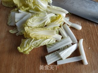 娃娃菜炖干豆腐的做法步骤：4