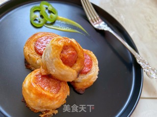 手抓饼海鲜披萨的做法步骤：6