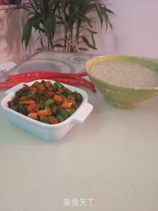 黄豆酱炒线椒的做法步骤：7