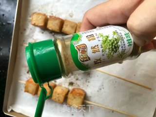 烤鱼豆腐的做法步骤：7