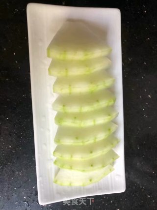 肉末蒸冬瓜的做法步骤：2