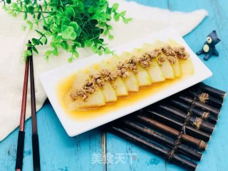肉末蒸冬瓜的做法步骤：7