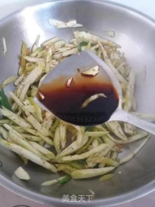 茄子炒辣椒丝的做法步骤：5