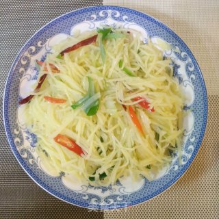 土豆丝小炒的做法步骤：11