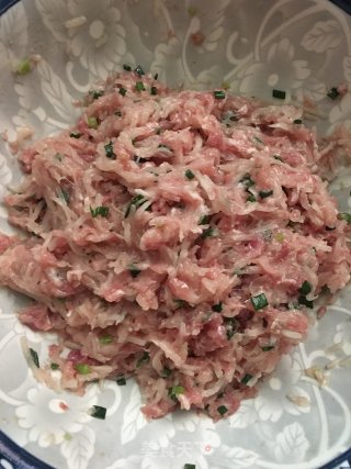 白萝卜肉馅包子的做法步骤：9