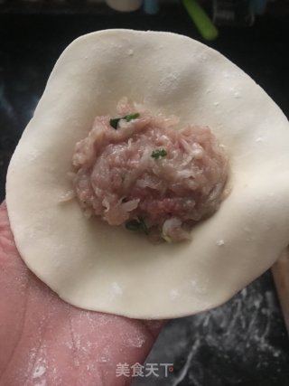 白萝卜肉馅包子的做法步骤：13
