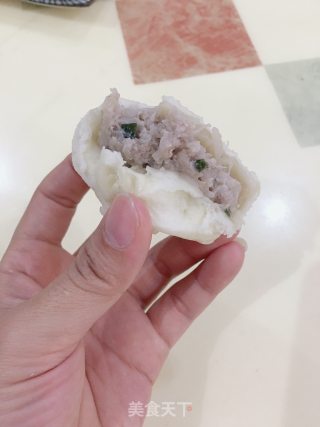 白萝卜肉馅包子的做法步骤：18