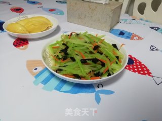 炒素三丝的做法步骤：5
