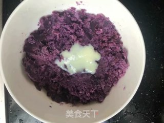 水晶紫薯汤圆的做法步骤：6