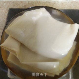 凉拌豆皮的做法步骤：2