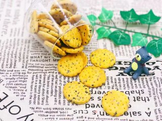 黑芝麻苏打饼干的做法步骤：11