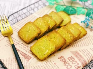 抹茶杏仁饼干的做法步骤：12