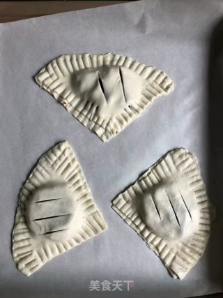 手抓饼豆沙馅饼的做法步骤：5