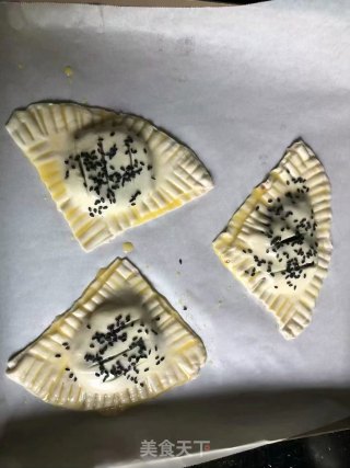 手抓饼豆沙馅饼的做法步骤：7