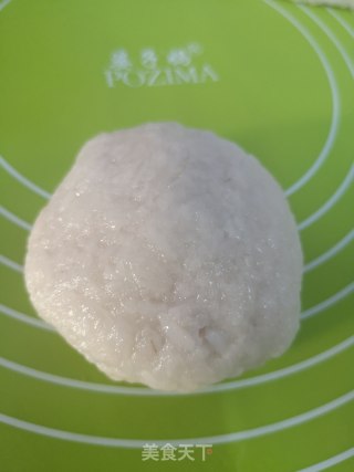 咸香糯米肉饼的做法步骤：8
