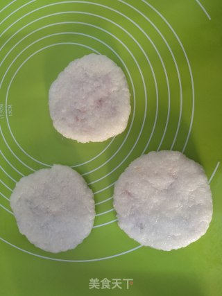 咸香糯米肉饼的做法步骤：9