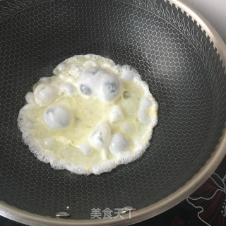 “快手小炒”茼蒿炒鸡蛋的做法步骤：5