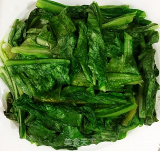 干辣椒油麦菜的做法步骤：4