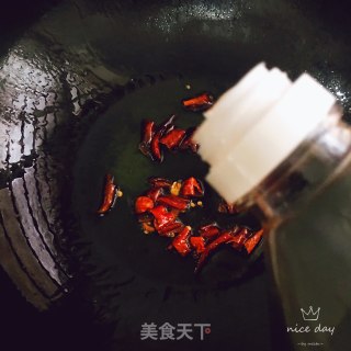 干辣椒油麦菜的做法步骤：6