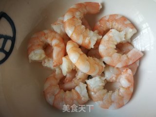 小白菜虾仁炖豆腐的做法步骤：7