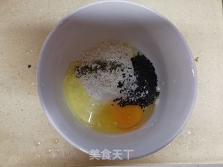 黑芝麻软饼的做法步骤：1