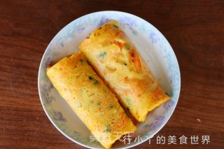 胡萝卜土豆丝饼的做法步骤：5