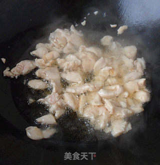快手小炒——葱爆鸡片的做法步骤：4