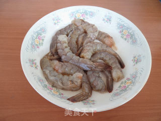 大虾烧板栗的做法步骤：4