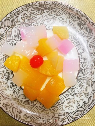 什锦水果披萨的做法步骤：6