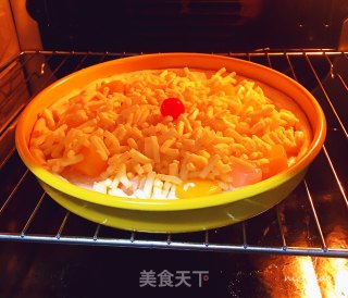 什锦水果披萨的做法步骤：11