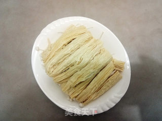 金针菇蒸腐竹的做法步骤：4