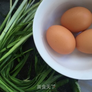 韭菜炒鸡蛋的做法步骤：1