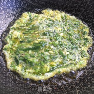 韭菜炒鸡蛋的做法步骤：5