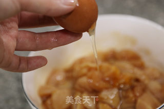 烤箱版鸡米花------减肥零食的做法步骤：7