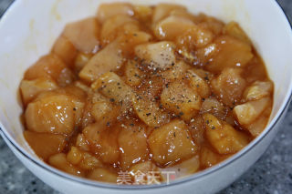 烤箱版鸡米花------减肥零食的做法步骤：9