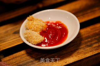 烤箱版鸡米花------减肥零食的做法步骤：22