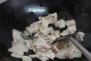 青椒炒回锅肉的做法步骤：3