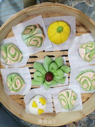 花样馒头的做法步骤：18