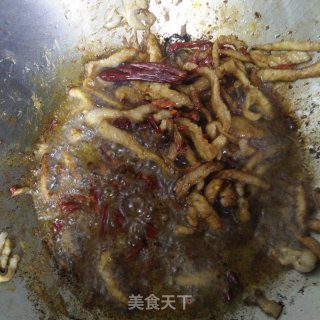 干煸蘑菇小炒的做法步骤：6