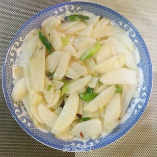 素炒山药的做法步骤：6