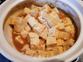 麻婆虾仁豆腐的做法步骤：8