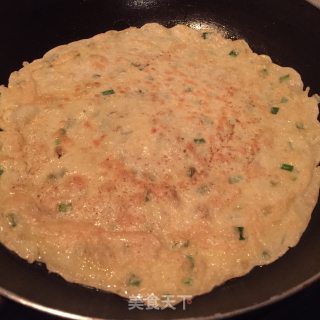 韭菜鸡蛋软饼的做法步骤：6