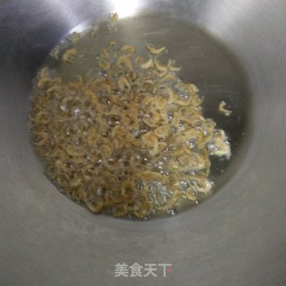 虾皮炒小油菜的做法步骤：4