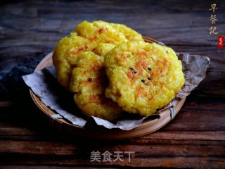 玉米饼的做法步骤：9