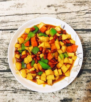 宫保杏鲍菇的做法步骤：11