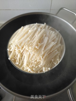 葱油金针菇的做法步骤：5