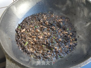 梅菜肉末无筋豆的做法步骤：8