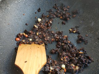梅菜肉末无筋豆的做法步骤：16