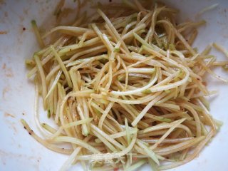 红油佛手瓜的做法步骤：5