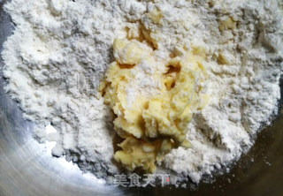 蓝莓山药挞的做法步骤：4